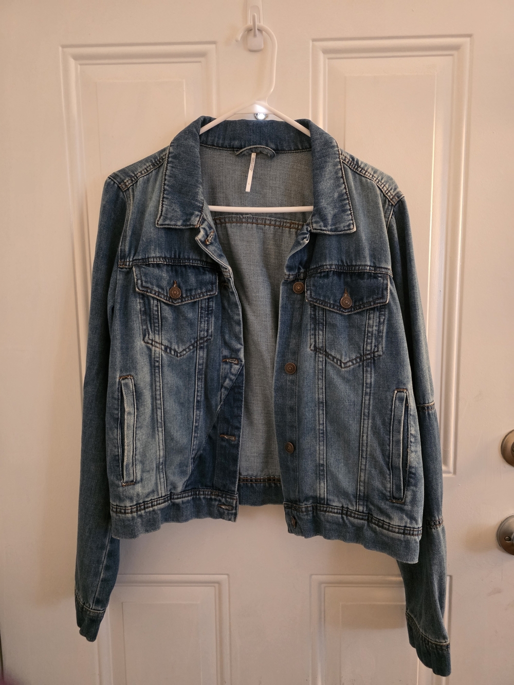 NWOT Free People Rumors Jean Jacket - Picture 11 of 13
